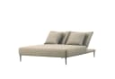 osoltus LIV Premium Daybed Doppel-Sonnenliege Olefin Aluminium Bild 2