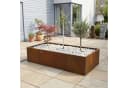 osoltus Hochbeet 200x100x43cm Corten-Stahl Braun Bild 1