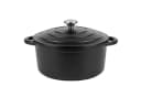 osoltus Gusseisen-Bräter 26cm 5,9L Emaille Schwarz Bild 2