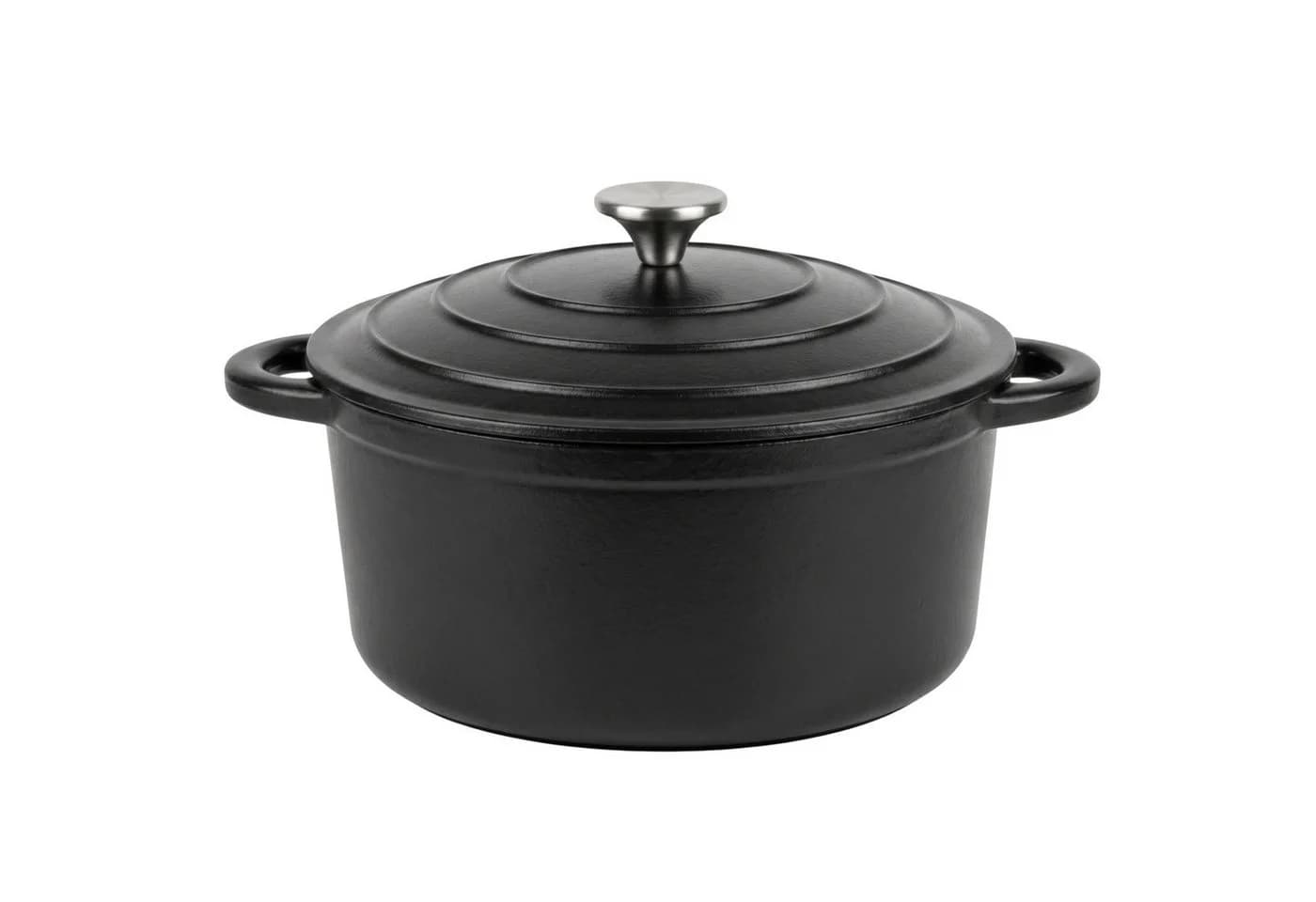 osoltus Gusseisen-Bräter 26cm 5,9L Emaille Schwarz - Bild 2