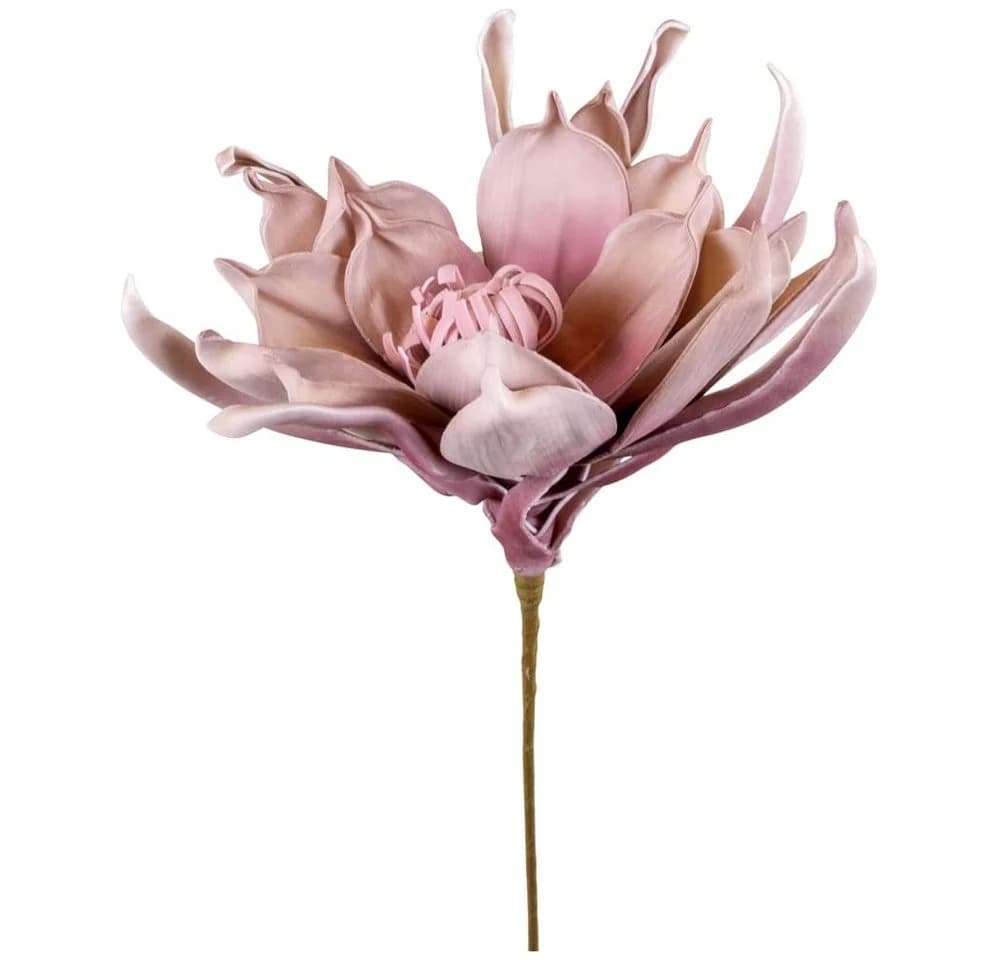 matches21 HOME & HOBBY Kunstblume Lotus Rosa 60 cm - Bild 2