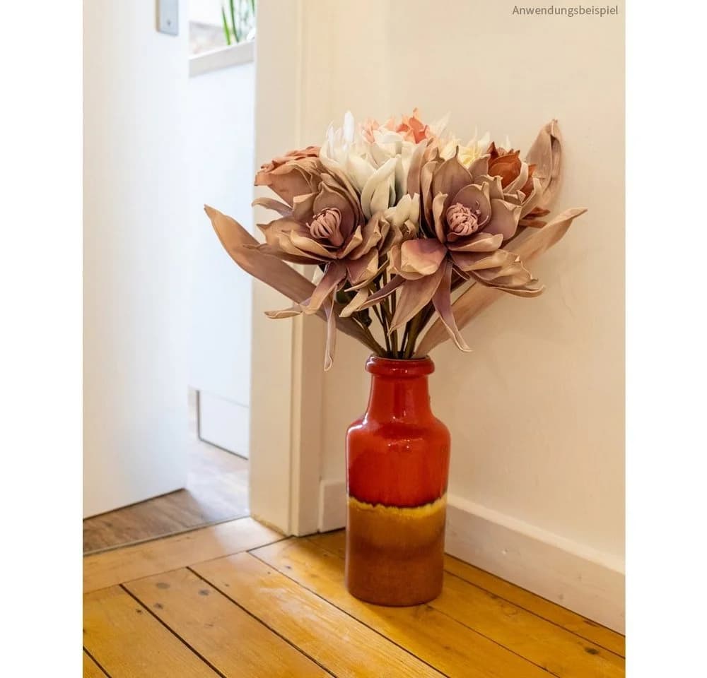 matches21 HOME & HOBBY Kunstblume Lotus Rosa 60 cm - Bild 3