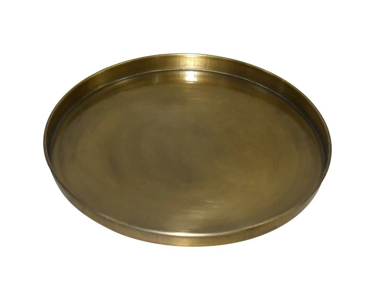 matches21 HOME & HOBBY Dekoschale rund Kupfer Metall Ø 19 cm - Bild 2