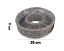 matches21 HOME & HOBBY Pflanz-Ringe Grau Rund Bild 3