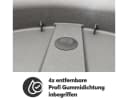 matches21 HOME & HOBBY Solar-Brunnen Set XL Grau 55 cm mit Fontäne Bild 4