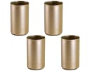 matches21 HOME & HOBBY Kerzenhalter Magnet Stabkerzen-Halter 4er gold Metall Bild 2