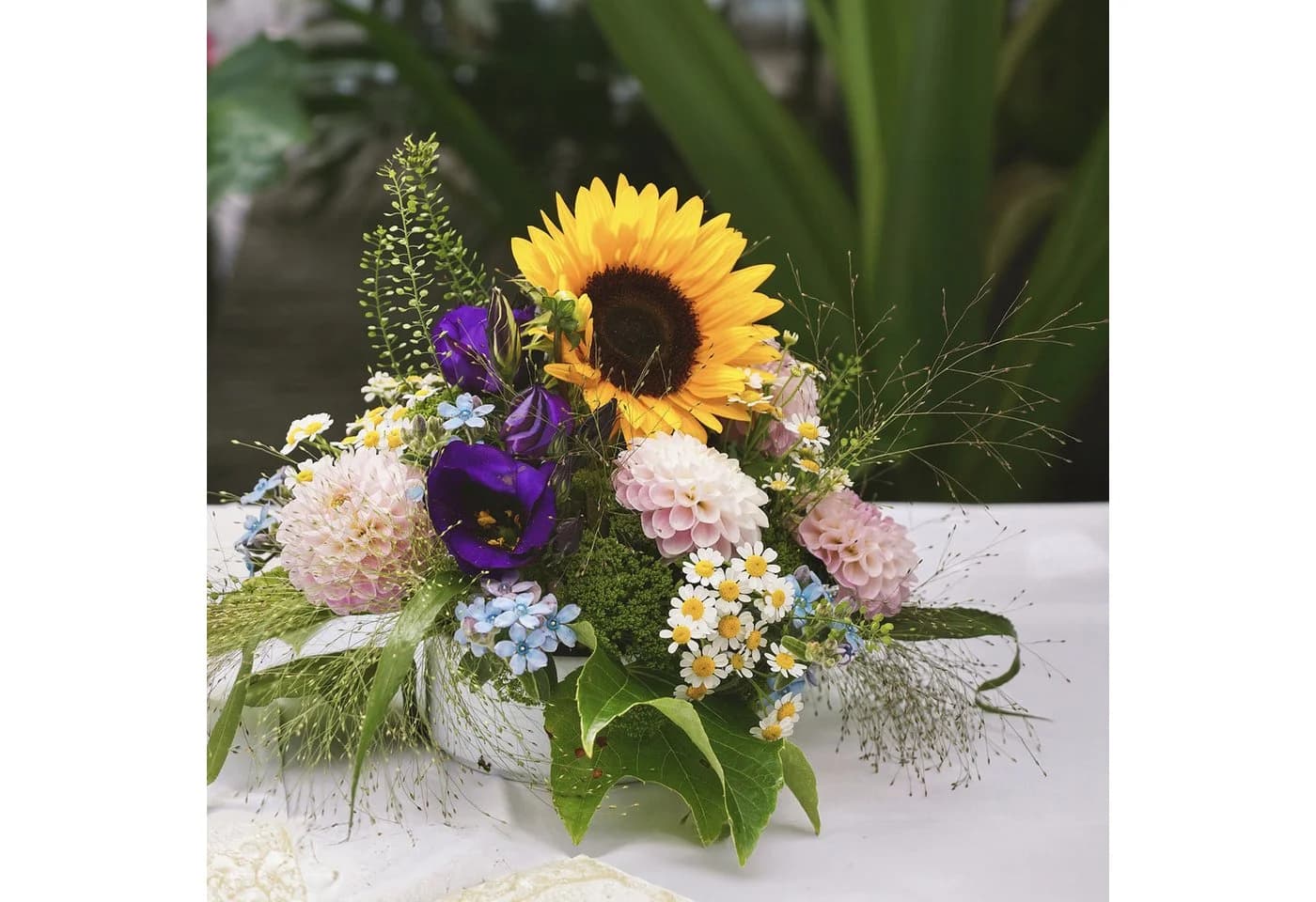 matches21 HOME & HOBBY Schaumgummi Blumen Steckmasse Nass Grün 4 Stk - Bild 4