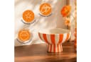 matches21 HOME & HOBBY Dekoschale Bunt Gestreift Orange Weiß Keramik Bild 3