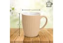 matches21 HOME & HOBBY Kaffeetassen 4er Set Modern Beige Grau Orange Bild 1