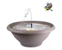matches21 HOME & HOBBY Solar Brunnen Set Taupe 60cm Bild 2