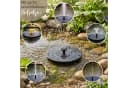 matches21 HOME & HOBBY Solar Brunnen Set Taupe 60cm Bild 4