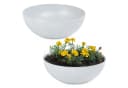 matches21 HOME & HOBBY Pflanzschale Grau Marmoriert 20 cm 2er Set Bild 2