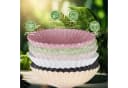 matches21 HOME & HOBBY Pflanzschale Rund Grün Wellendesign Wetterfest Bild 5