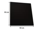 Waschmaschinen-Antirutschmatte Schwarz 60x60 cm zuschneidbar Bild 1