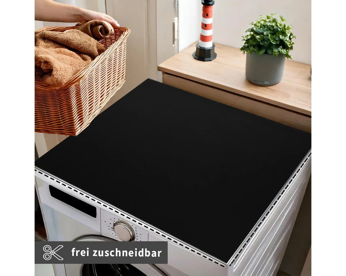 Waschmaschinen-Antirutschmatte Schwarz 60x60 cm zuschneidbar - Bild 3
