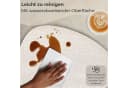 matches21 HOME & HOBBY Platzset Oval Beige Meliert 6er Set mit Glasuntersetzer Bild 5