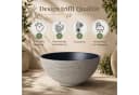 matches21 HOME & HOBBY Solar Brunnen Set mit Akku 45 cm Schale Sand Bild 1