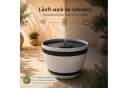 matches21 HOME & HOBBY Solar Brunnen Set 51 cm Schale Holzoptik Braun Bild 3