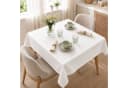 matches21 HOME & HOBBY Tischdecke Weiß Polyester Lotuseffekt Bild 2
