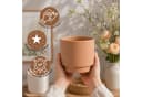 matches21 HOME & HOBBY Blumentopf 2er Set Keramik Sand Bild 3