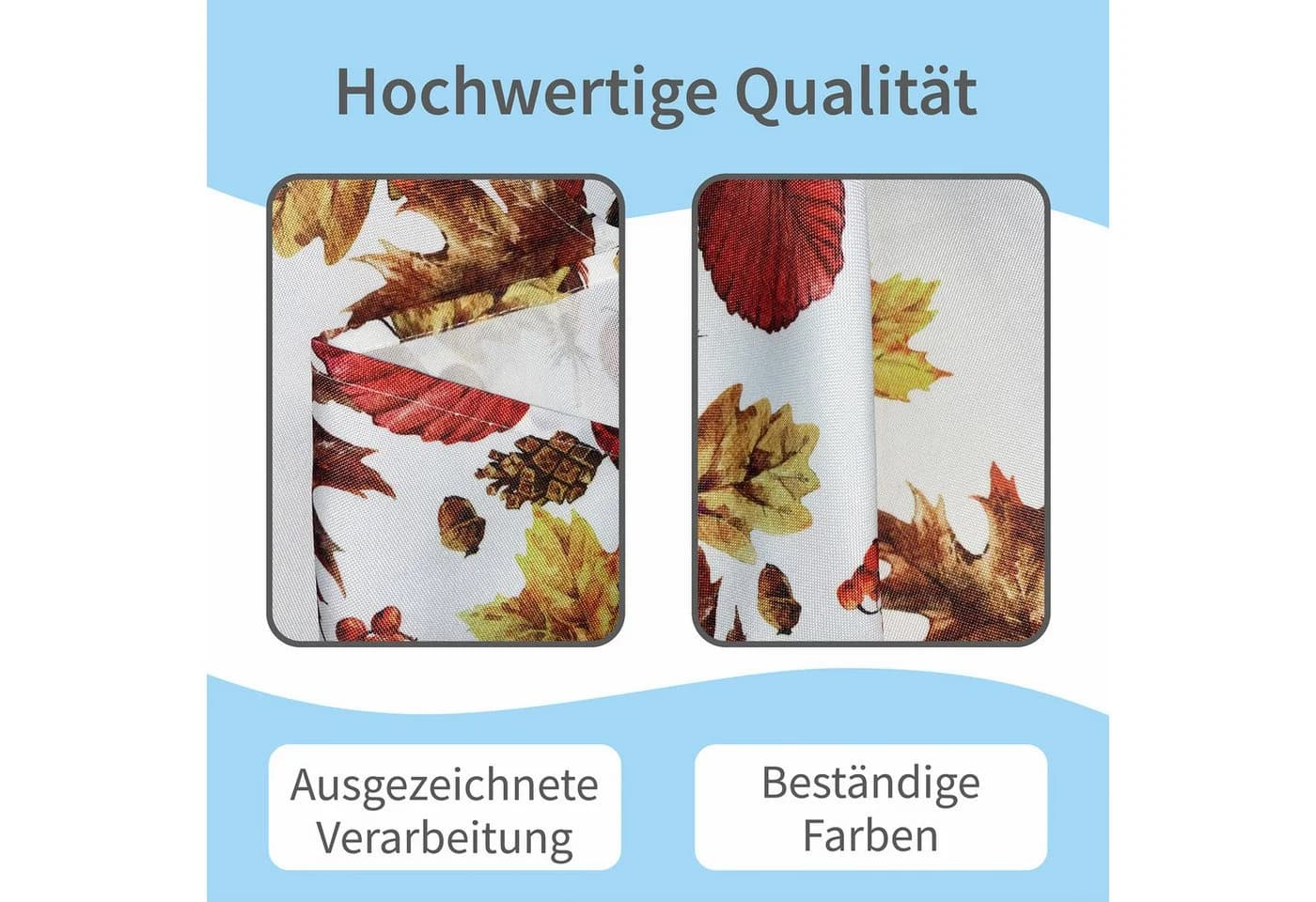 matches21 HOME & HOBBY Tischläufer Herbst Sonnenblumen Bunt 40x85 cm - Bild 5