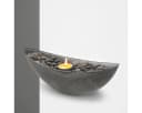 matches21 HOME & HOBBY Blumentopf Oval Schwarz 39 cm Bild 5