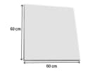 Tabletop Antirutschmatte Weiß Gummi-Matte für Waschmaschine Bild 1