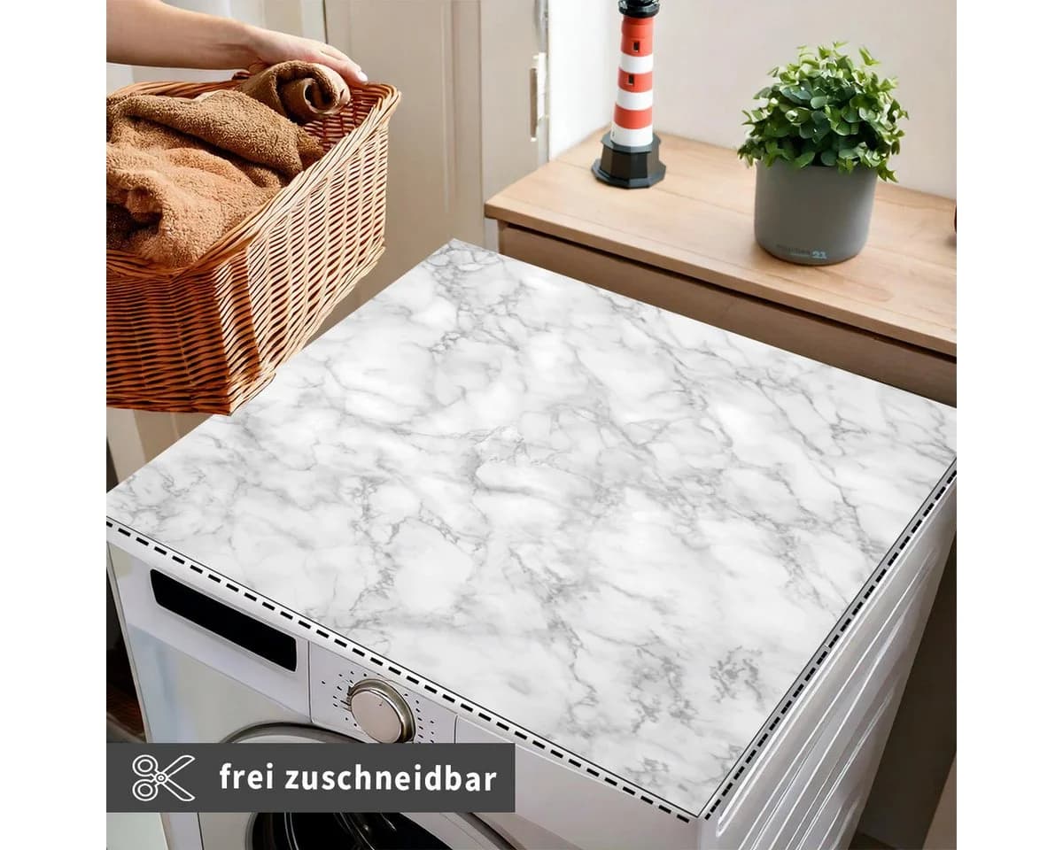 Tabletop Antirutschmatte Marmor hell grau rutschfest - Bild 3