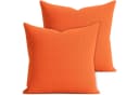 matches21 HOME & HOBBY Kissenbezüge 2er Set 40x40 cm Orange Bild 2