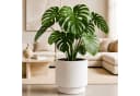 matches21 HOME & HOBBY Blumentopf NIVO rund 47x44 cm weiß Bild 2