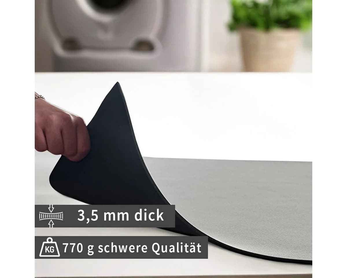 Tabletop Antirutschmatte grau für Waschmaschine & Trockner - Bild 4