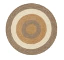 Myflair Teppich Terra Rings Beige Jute Handgefertigt Bild 1