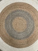 Myflair Teppich Terra Rings Beige Jute Handgewebt Rund Bild 5