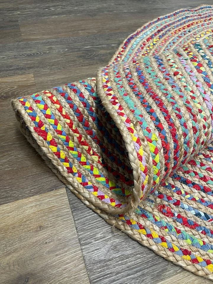 Myflair Boho Breeze Teppich Rund Beige Bunt Handgewebt - Bild 3