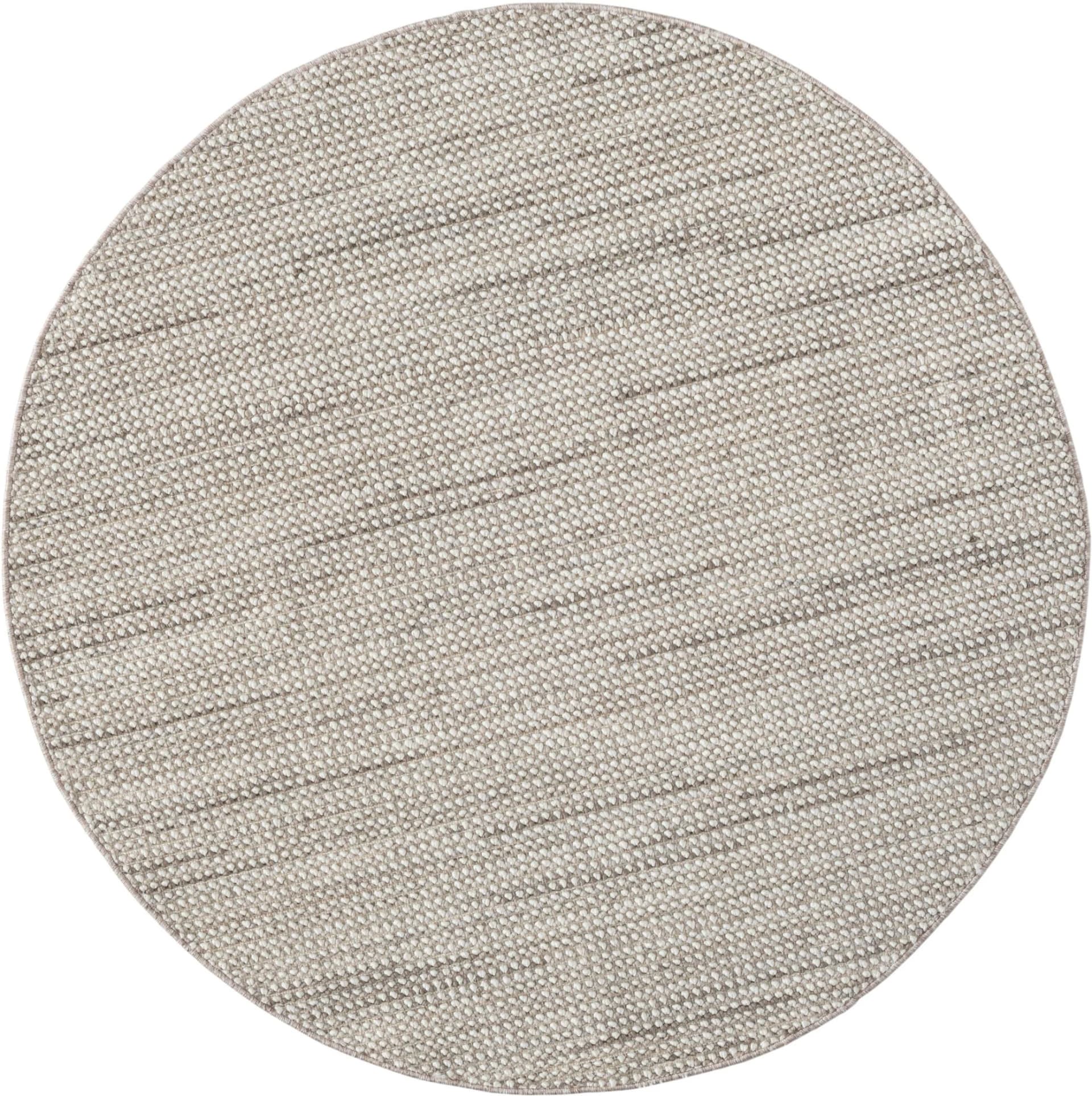 MyFlair Teppich Ava Sisal-Optik 120x120 cm