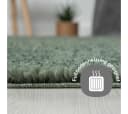 My Flair Hochflor-Teppich My Shaggy Hellgrün Shaggy Uni Bild 4