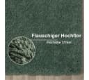 My Flair Hochflor-Teppich My Shaggy Hellgrün Shaggy Uni Bild 5