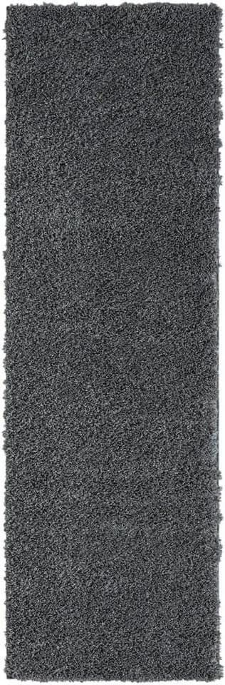 My Flair Hochflor-Läufer My Shaggy Grau Shaggy
