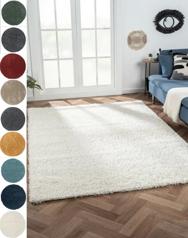My Flair Hochflor-Teppich My Shaggy Beige Uni-Farben - Bild 2