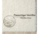 My Flair Hochflor-Teppich My Shaggy Beige Uni-Farben Bild 5