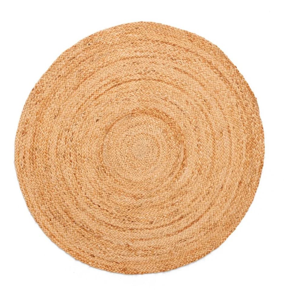 Myflair Teppich Lola Beige Jute Wendeteppich Boho-Style