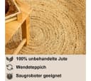 Myflair Teppich Lola Beige Jute Wendeteppich Boho-Style Bild 3