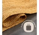 Myflair Jute Teppich Lola Beige Handgewebt Wendeteppich Bild 3