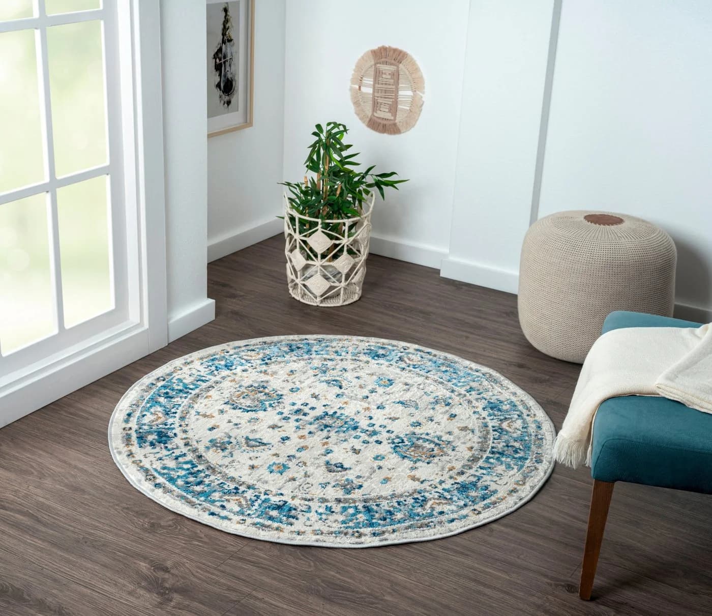 My Flair Teppich My Heriz Beige Blau Grau Orientalisch - Bild 2