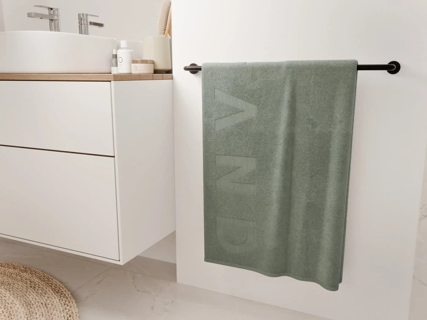 Elbsand Home Handtuch Grün 100% Baumwolle Extra Weich - Bild 3