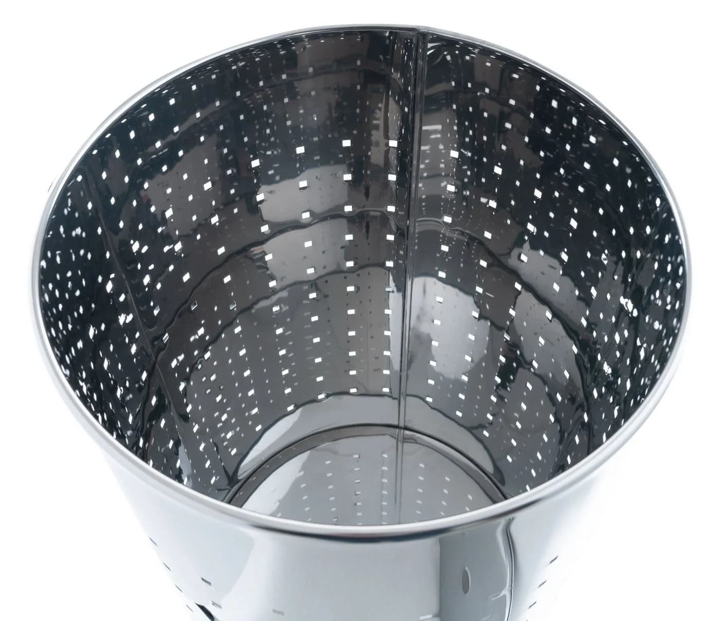 Home4You Wäschetonne Edelstahl 37 Liter - Bild 3