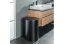 Home4You Wäschetonne Schwarz Edelstahl 54 Liter Bild 1