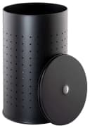 Home4You Wäschetonne Schwarz Edelstahl 54 Liter Bild 4