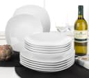 Home4You Tafelservice Weiß 12-teilig Porzellan Bild 1