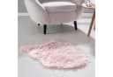Home4You Fellteppich Kunstfell Rosa Bild 3